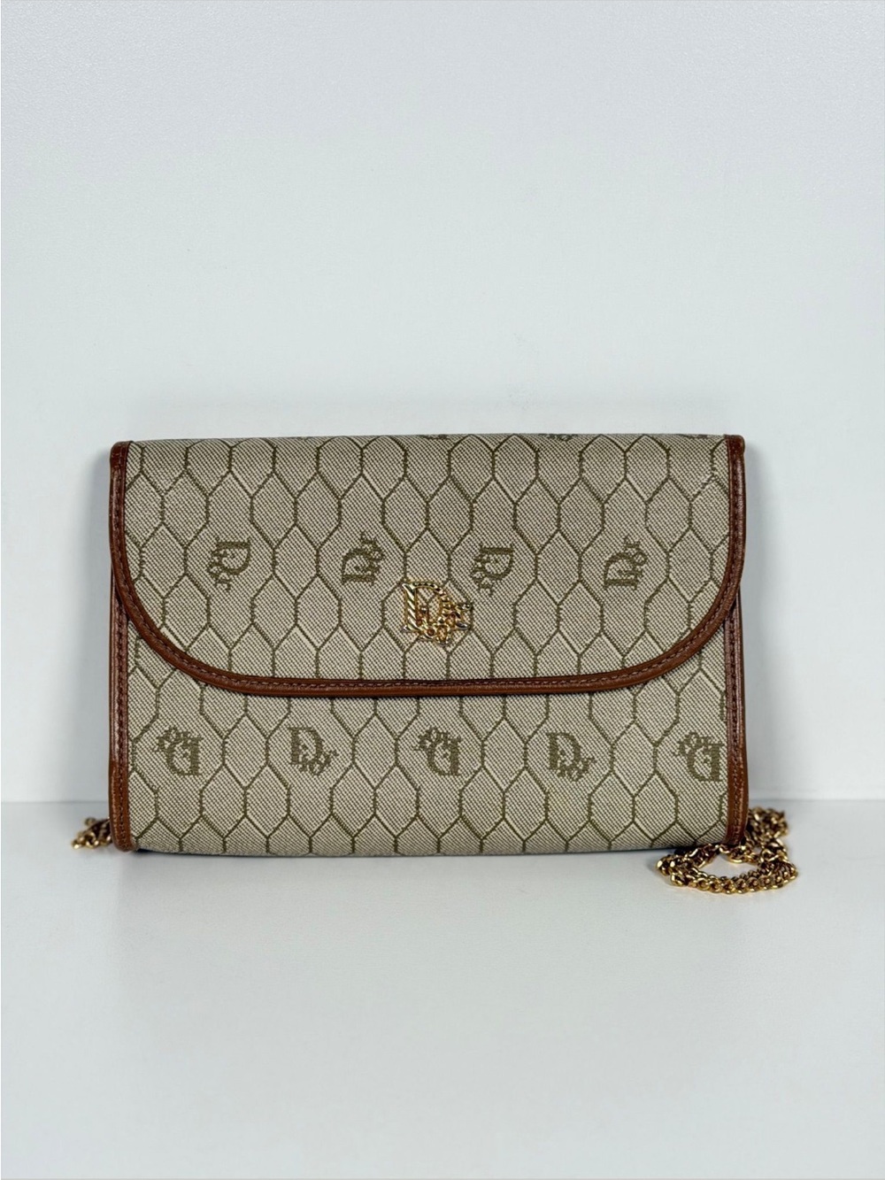 Dior Vintage Honeycomb Purse